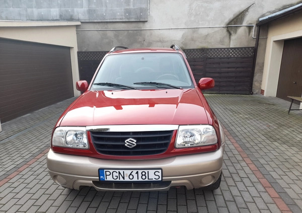 Suzuki Grand Vitara cena 21900 przebieg: 174225, rok produkcji 2003 z Kłecko małe 379